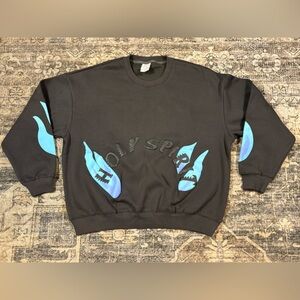 Kanye West Sunday Service Holy Spirit Black‎ Sweatshirt Size Medium
